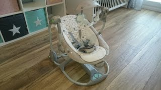 Ingenuity Babyschaukel Schaukel ConvertMe Swing2Seat baby bouncer swing deutsch english Wippe [upl. by Seppala817]