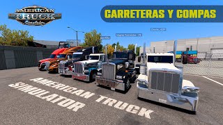 Carreteras VS Compas Which One Reigns Supreme in ATS  Simulador [upl. by Ayomat282]