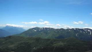 panorama dal Monte Torresella  alto Lago di Como  Alpi Lepontine [upl. by Wasson]