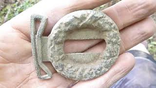 CRAZY Awesome Find Metal Detecting Confederate Civil War Camp [upl. by Antipas862]