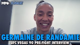 Germaine de Randamie Aims to Revive Dead Division After 35 Year Layoff  UFC Fight Night 240 [upl. by Botnick]