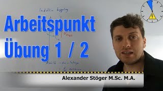 Übung 1  2 Arbeitspunkt bestimmen Regelungstechnik [upl. by Casteel]