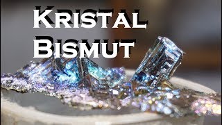 MEMBUAT KRISTAL BISMUT [upl. by Eyoj]