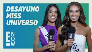 DESAYUNAMOS CON LAS CANDIDATAS DEL MISS UNIVERSO 2023 [upl. by Mitchel]