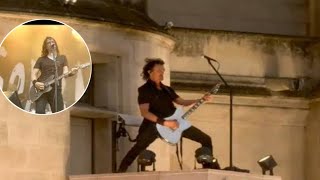 Gojira perform Olympics Opening Ceremony Paris 2024 Gojira first Metal Band to perform Olympics [upl. by Sylvia]