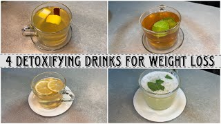 4 Drinks to detoxify your body and it’s health benefits  Health boosts beauty [upl. by Mihar]