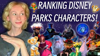 RANKING DISNEY PARKS CHARACTERS 🔮🧸🍊 with Nicky Marra [upl. by Mcdonald]