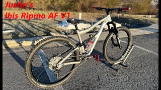 2022 Ibis Ripmo AF V1  Justins New Bike [upl. by Sidoney]