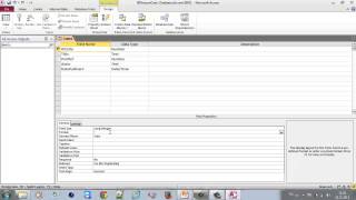 Tutorial Access  2 Creare baza de date tabele si relatii [upl. by Ihcur216]