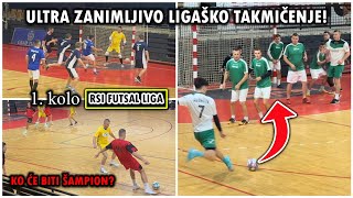 POČELA JE UZBUDLJIVA RSI FUTSAL LIGA GOLČINE NA SVE STRANE  RSI FUTSAL LIGA 1 KOLO ⚽ [upl. by Aneri]