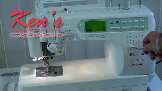 Janome MC6600P Sewing Machine [upl. by Forcier]