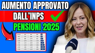 🚨 Pensioni 2025 In Arrivo un Aumento Scopri Come Cambiano gli Importi e Quanto Potrai Guadagnare [upl. by Urian]