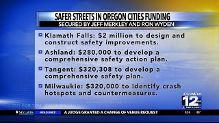 Klamath Falls Ashland get funding for safer streets [upl. by Eitsrik88]