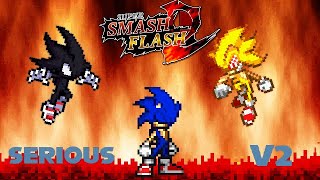 SSF2 Mods Serious Sonic V2 [upl. by Ehcadroj]