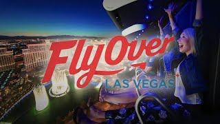 The Ultimate Flying Ride  Vegas Newest Attraction  FlyOver Las Vegas  Vlog 2023 [upl. by Mara]