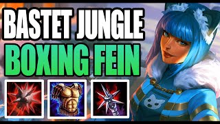 This Build Lets You Survive And Dive Effectively  SMITE Bastet Jungle Gameplay [upl. by Siramed]