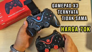 Ternyata bener Gamepad X3 Beda Versi  Unboxing Gamepad X3  T3 Main emulator YUZU Aethersx2 POCO F5 [upl. by Helsa673]