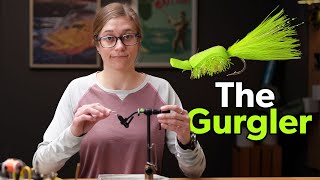 Fly Tying The Gurgler with Katie Johnstone Fly Tying Tutorial [upl. by Attekal]