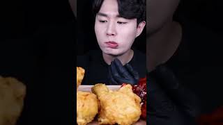 ASMR MUKBANG Fried Chicken [upl. by Bunting]