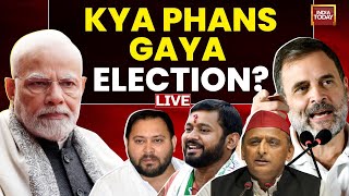 LIVE  Tough Fight Between NDA amp INDIA  Lok Sabha Results LIVE  India Election  India Today [upl. by Ginder]