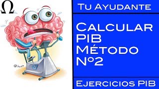 PIB  Ejercicios PIB  Método Nº2  Tu Ayudante Economía [upl. by Fiske737]