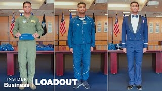 Every Uniform A US Air Force Academy Cadet Is Issued  Loadout  Insider Business [upl. by Airot]