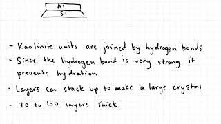 33 Kaolinite Montmorillonite Illite [upl. by Ran]