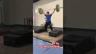 Ismail ARSLANTEPE Koparma 80 Kg [upl. by Gregrory]