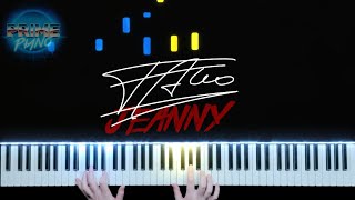 Falco  Jeanny Piano Cover wSheet Music [upl. by Eelytsirk430]