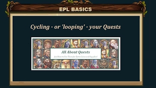 Questing in Elvenar  Cycling your Quests for extra rewards [upl. by Ylekalb]