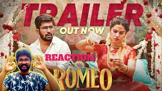 Romeo Trailer Reaction  Karthik Reacts  Vijay Antony  Mirnalini Ravi  Romeo Trailer [upl. by Michella]