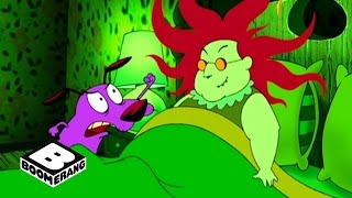 Courage the Cowardly Dog  Mattress Demon  Boomerang [upl. by Enitsirk]