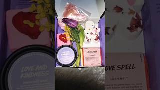 UNBOXING THE LUSH FRESH AND FLOWERS BOX FOR FEBRUARY 2024 lush freshandflowers valentinesday [upl. by Anelas521]