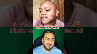 🤦 Who is the Winner 😅 Dinko vs Chahat Fateh Ali  Funny Reaction [upl. by Ketty]