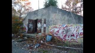 Abandoned Chemical Storage Bunkers Waterbury Ct [upl. by Eerihs]