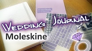 Moleskine Wedding Journal Planner Review  Amethystra Bits [upl. by Nevah]