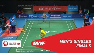 MS  LEE Chong Wei MAS 7 vs Kento MOMOTA JPN  BWF 2018 [upl. by Bergerac494]