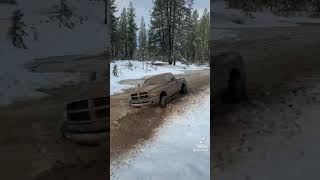 Cummins stuck in mud [upl. by Elvin985]