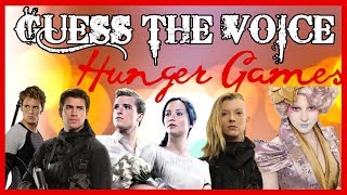 GUESS THE VOICE Hunger Games [upl. by Naji]