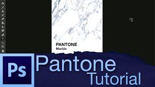 Pantone Template for Photoshop Tutorial with Download [upl. by Anwahsed]