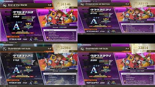 KH Melody of Memory WT Songs 25  28 Beginner  Standard  Proud Comparison All Excellent [upl. by Mialliw]