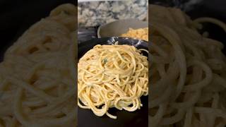 Creamy Garlic Parmesan Pasta Easy Recipe shorts [upl. by Wendolyn]