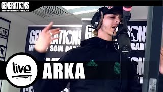 Arka  Freestyle quotCrime Arnaque et Botaniquequot Live des studios de Generations [upl. by Drofiar7]