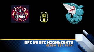 Sharks vs Deport Game Highlights [upl. by Ahsinot]