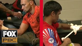 Allaccess behind the scenes look from hotel to ring Manny Pacquiao vs Keith Thurman  PBC ON FOX [upl. by Monia]