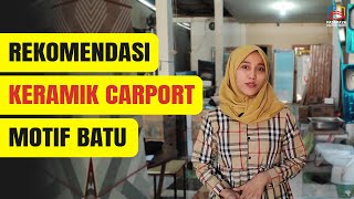 Rekomendasi Keramik untuk Garasi  Carport harga terjangkau ukuran 40x40 [upl. by Avilo]