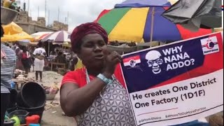 KUKRUDU  Eshie Rado Rado Rado  Market women praising Nana Addo [upl. by Hickey94]