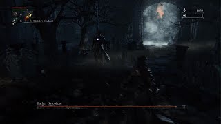 BLOODBORNE PS4  FATHER GASCOIGNE FULL FIGHT [upl. by Ebonee]