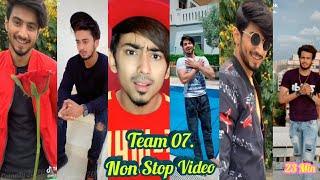 Tik Tok Musically Special Video Faisu and Team 07  Non Stop video 23 min [upl. by Yboj374]