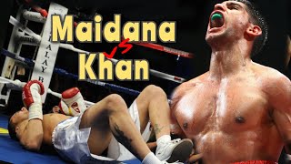 Marcos Maidana contra Amir Khan highlights [upl. by Singh]